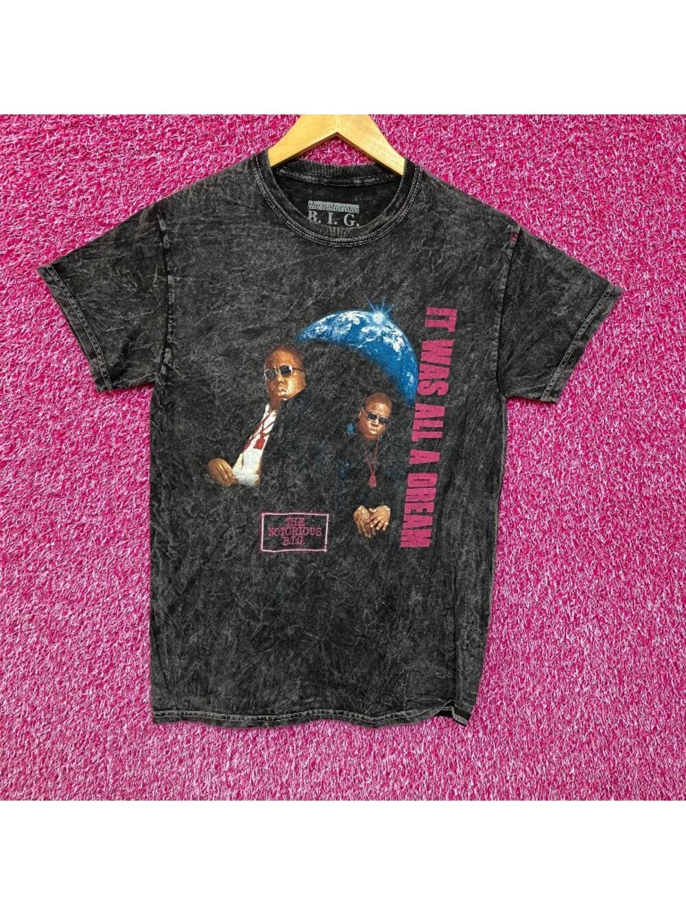 The Notorious BIG It Was All a Dream Rap Tee S